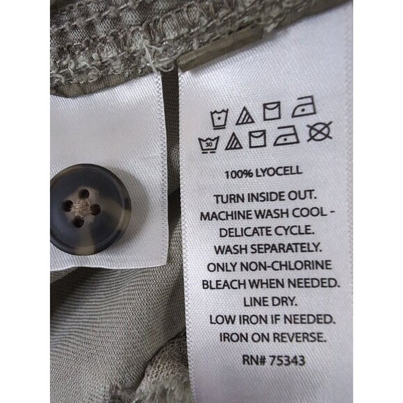 C&C California Cargo Jogger Pants Women L Green Minimalist Travel Elastic Wasit - Picture 10 of 13